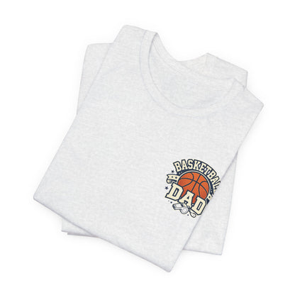 Basketball Dad Vintage T-Shirt | Coach Tee with Ball Graphic | Perfect Dad Gift