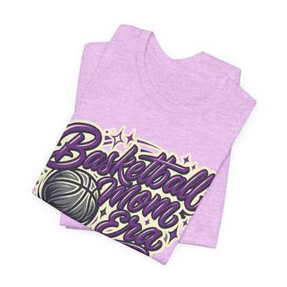 Basketball Mom Era T-Shirt | Purple Retro Tee | Perfect Gift for Basketball Moms