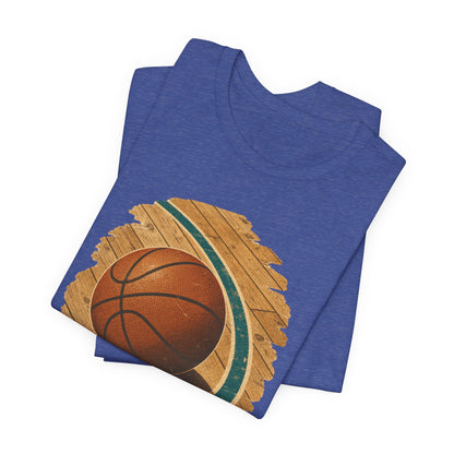 Hardwood Classic Basketball T-Shirt | Retro Court Tee | Vintage Hooper Gift