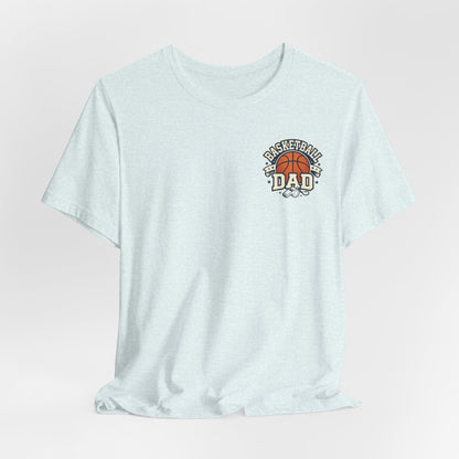 Basketball Dad Vintage T-Shirt | Coach Tee with Ball Graphic | Perfect Dad Gift