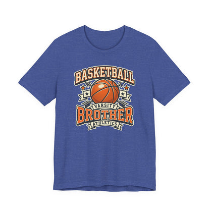 Basketball Varsity Brother Athletic T-Shirt | Family Hooper Tee | Perfect Gift for Players