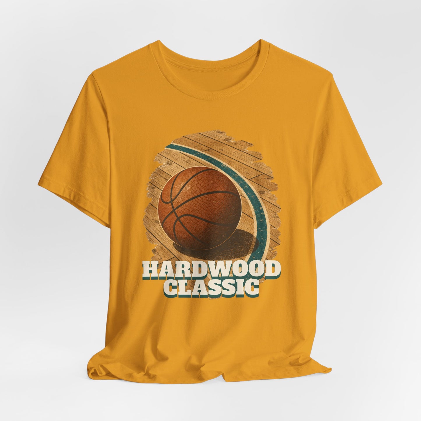 Hardwood Classic Basketball T-Shirt | Retro Court Tee | Vintage Hooper-Geschenk