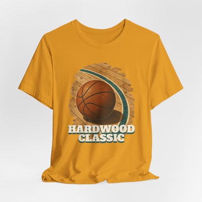 Hardwood Classic Basketball T-Shirt | Retro Court Tee | Vintage Hooper Gift