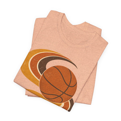 Retro Throwback Ball Basketball T-Shirt | Vintage Vibes Tee | Perfect Gift