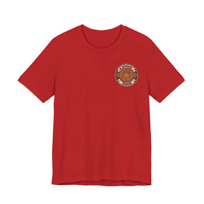 A Special Coach Basketball T-Shirt | Vintage Badge Tee | Perfect Coach Gift