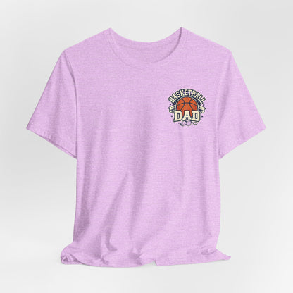 Basketball Dad Vintage T-Shirt | Coach Tee with Ball Graphic | Perfect Dad Gift