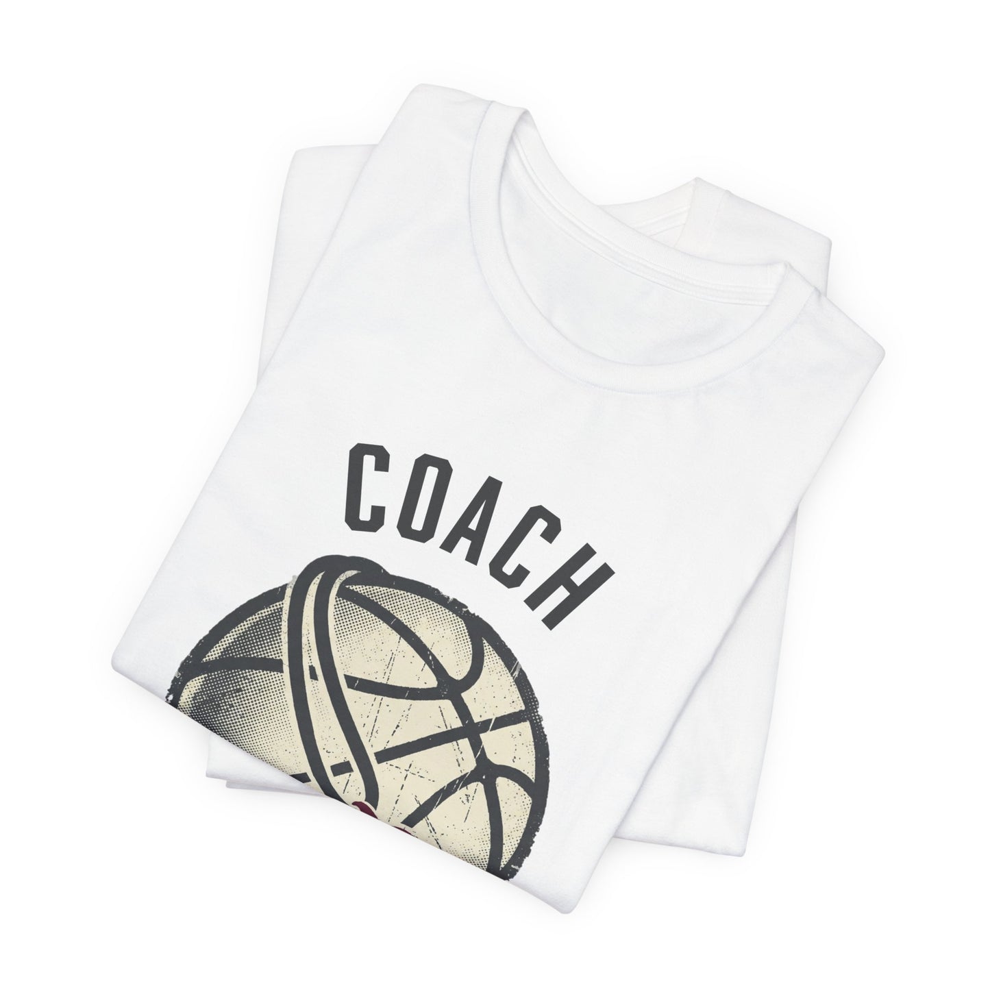 Coach Life Basketball T-Shirt | Whistle & Ball Tee | Perfect Gift for Coaches