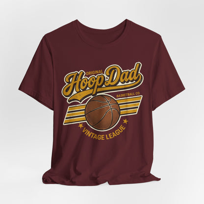 Original Hoop Dad Vintage League Basketball T-Shirt | Retro Tee | Perfect Gift for Dads