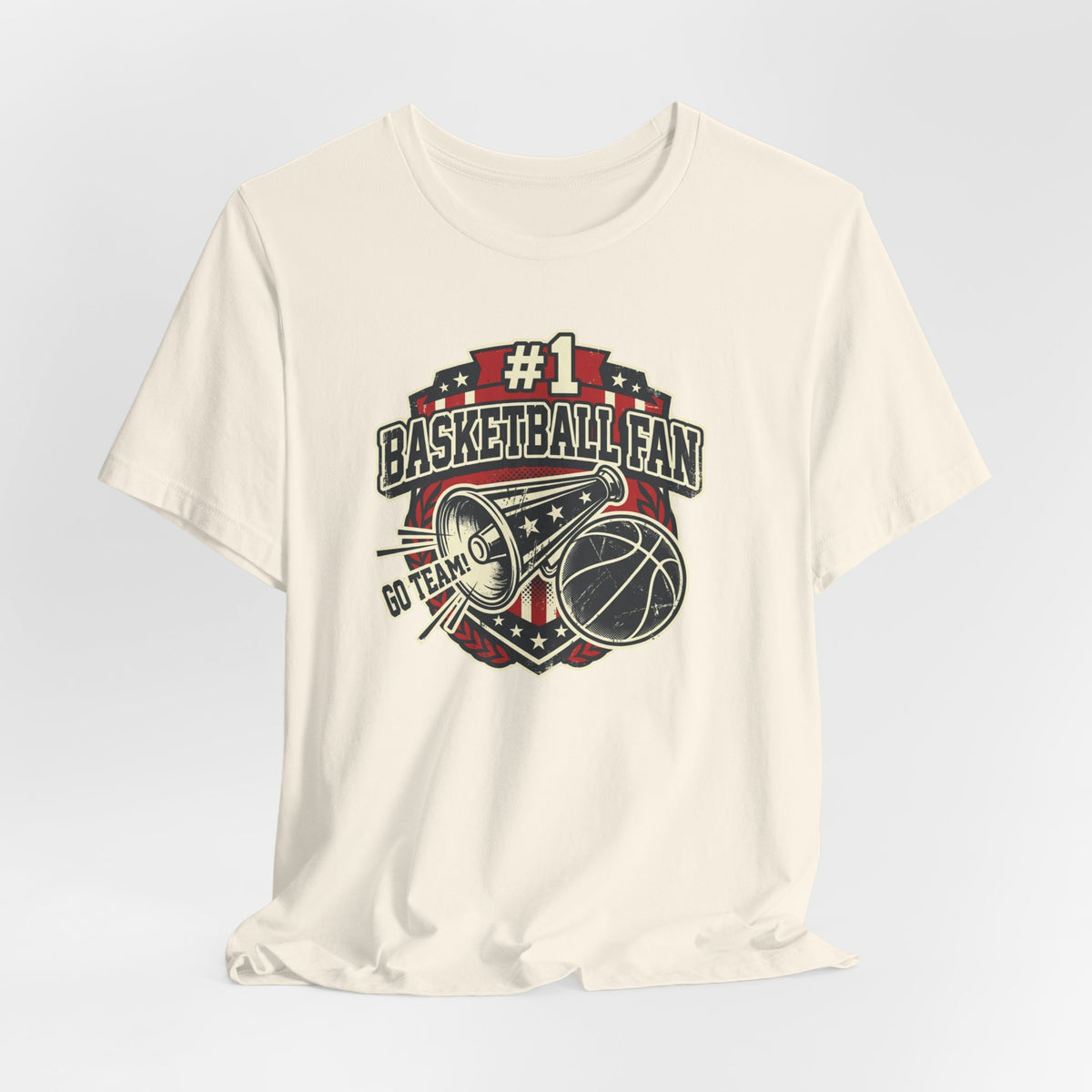 #1 Basketball Fan T-Shirt | Vintage Sports Tee | Perfect Gift for Hoopers