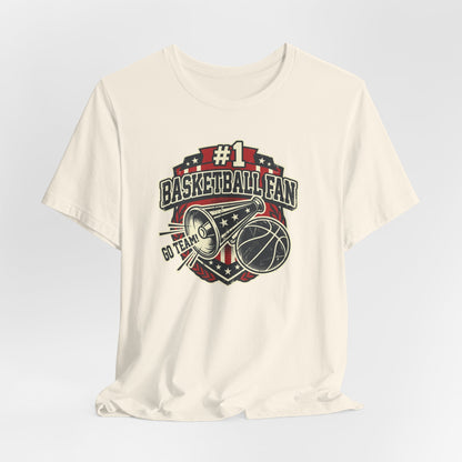 #1 Basketball Fan T-Shirt | Vintage Sports Tee | Perfect Gift for Hoopers