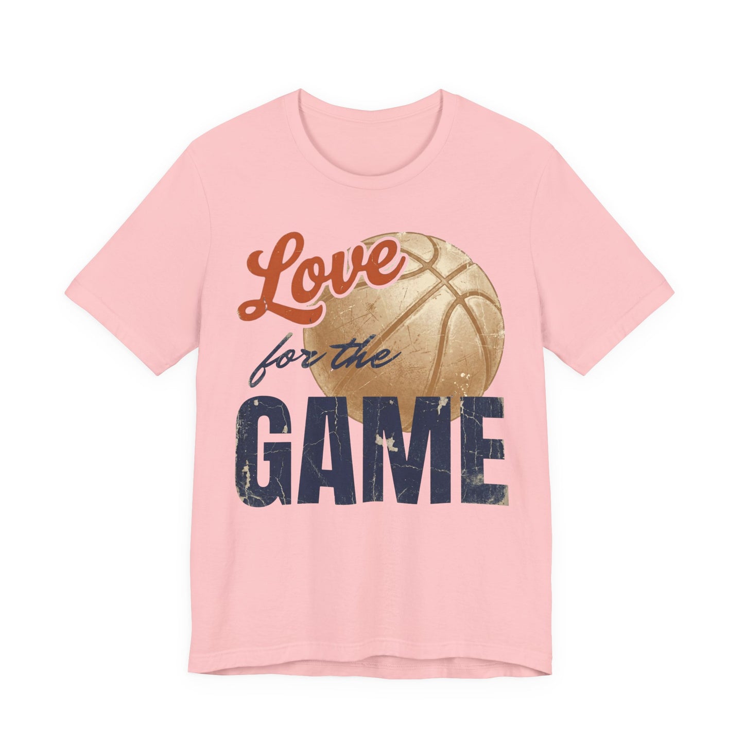 Vintage Basketball T-Shirt 'Love for the Game' | Retro Hoops Grafik-Tee | Geschenk für Basketball-Fans