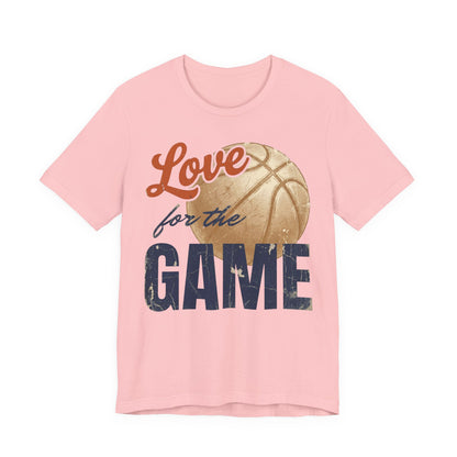 Love for the Game Vintage Basketball T-Shirt | Retro Hoops Graphic Tee | Basketball Lover Gift