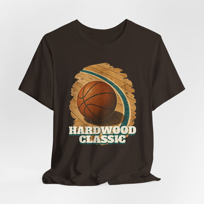 Hardwood Classic Basketball T-Shirt | Retro Court Tee | Vintage Hooper Gift