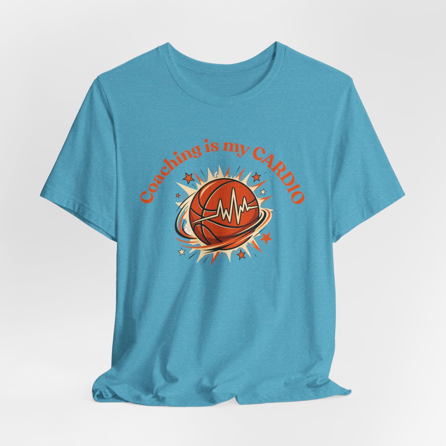 Coaching is My Cardio Basketball T-Shirt | Coach Tee | Perfect Gift