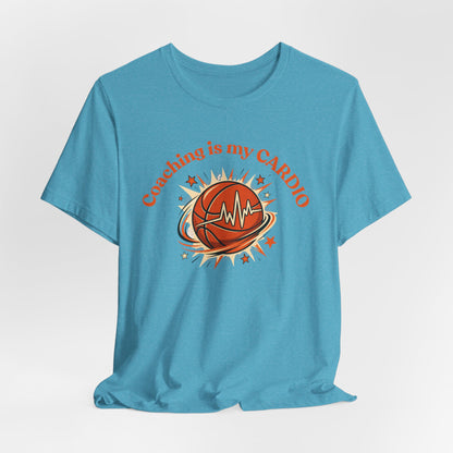 Coaching is My Cardio Basketball T-Shirt | Coach Tee | Perfect Gift