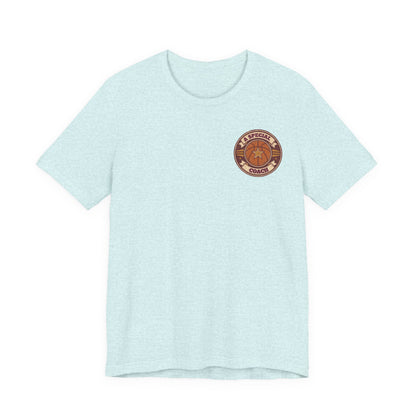 A Special Coach Basketball T-Shirt | Vintage Badge Tee | Perfect Coach Gift