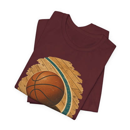 Hardwood Classic Basketball T-Shirt | Retro Court Tee | Vintage Hooper Gift