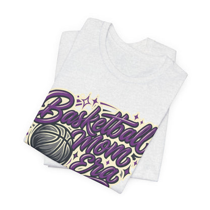 Basketball Mom Era T-Shirt | Purple Retro Tee | Perfect Gift for Basketball Moms