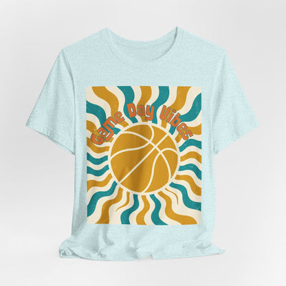 Game Day Vibes Basketball T-Shirt | Retro Hoops Tee | Perfect Gift for Ballers