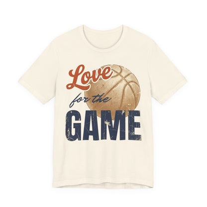 Love for the Game Vintage Basketball T-Shirt | Retro Hoops Graphic Tee | Basketball Lover Gift