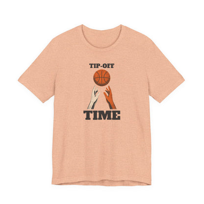 Tip-Off Time Basketball T-Shirt | Gameday Hands Tee | Perfect for Hoopers