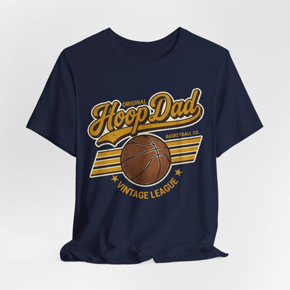 Original Hoop Dad Vintage League Basketball T-Shirt | Retro Tee | Perfect Gift for Dads