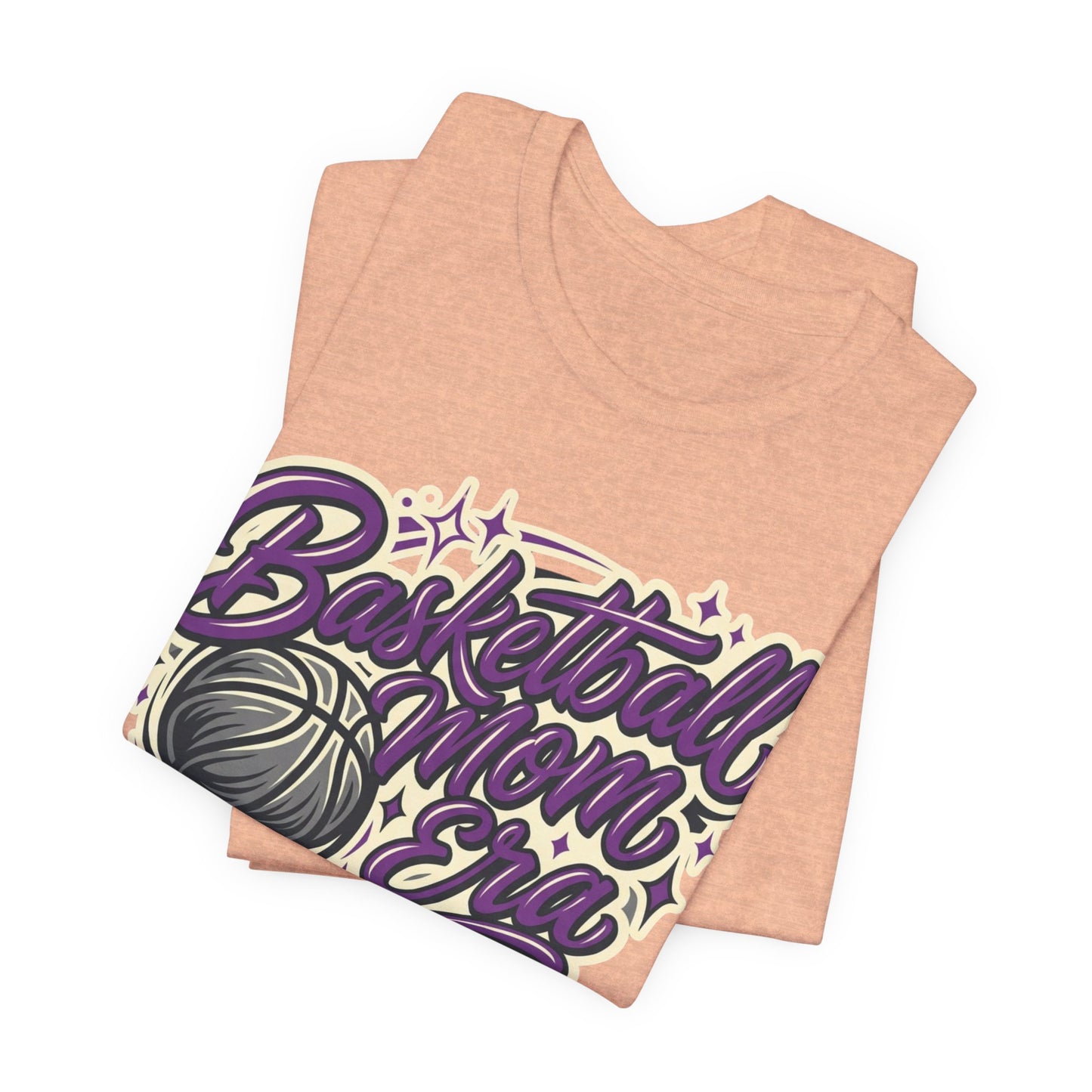 Basketball Mom Era T-Shirt | Lila Retro Tee | Perfektes Geschenk für Basketball-Mütter