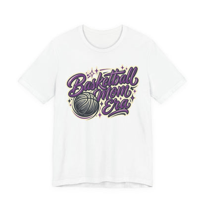 Basketball Mom Era T-Shirt | Purple Retro Tee | Perfect Gift for Basketball Moms