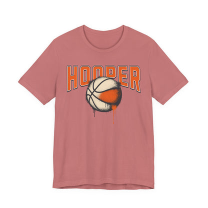 Hooper Basketball T-Shirt | Street Art Ball Tee | Perfect Gift for Players