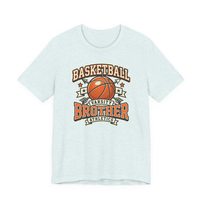 Basketball Varsity Brother Athletic T-Shirt | Family Hooper Tee | Perfect Gift for Players