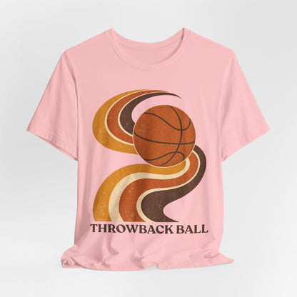 Retro Throwback Ball Basketball T-Shirt | Vintage Vibes Tee | Perfect Gift