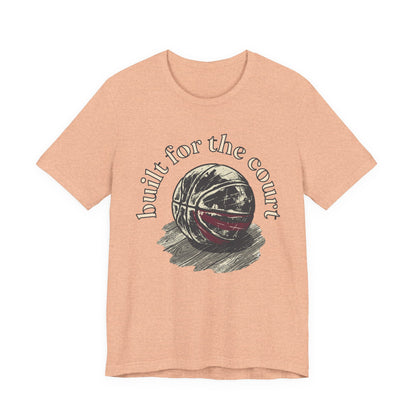 Built for the Court Basketball T-Shirt | Hooper Tee | Perfect Gift for Players