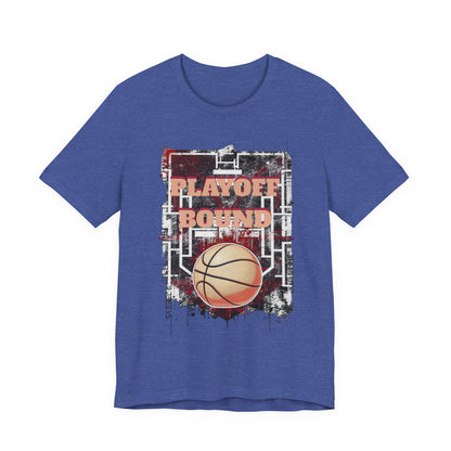Playoff Bound Basketball T-Shirt | Gameday Court Tee | Perfect Gift for Hoopers