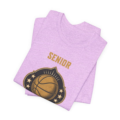 Senior Night Basketball T-Shirt | Gold & Black Hooper Tee | Perfect Gift