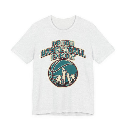 Proud Basketball Family T-Shirt | Vintage Hooper Tee | Perfect Gift for Players