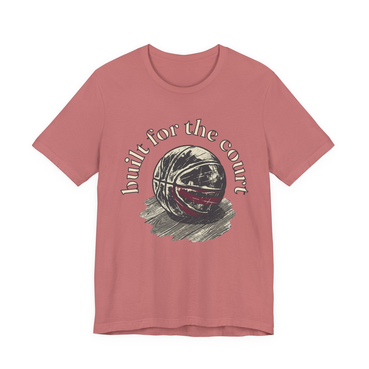 Built for the Court Basketball T-Shirt | Hooper Tee | Perfect Gift for Players
