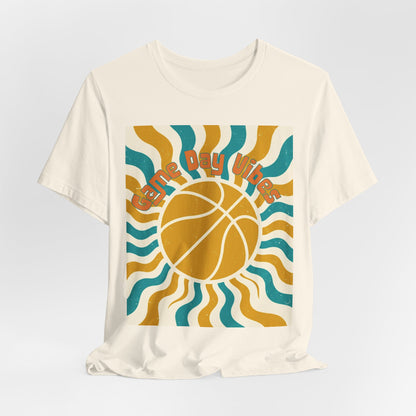 Game Day Vibes Basketball T-Shirt | Retro Hoops Tee | Perfect Gift for Ballers