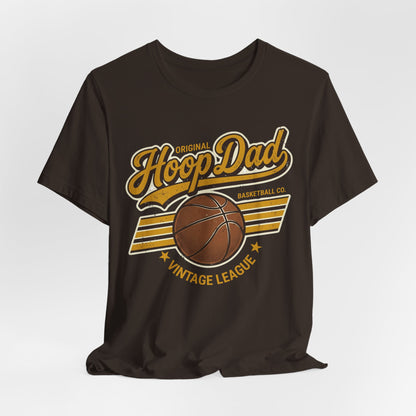 Original Hoop Dad Vintage League Basketball T-Shirt | Retro Tee | Perfect Gift for Dads