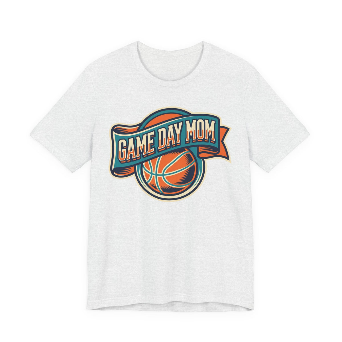 Game Day Mom Basketball T-Shirt | Vintage Sports Tee | Perfect Gift for Basketball Moms